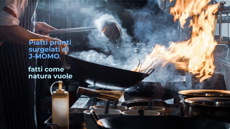La cucina centralizzata di J-MOMO