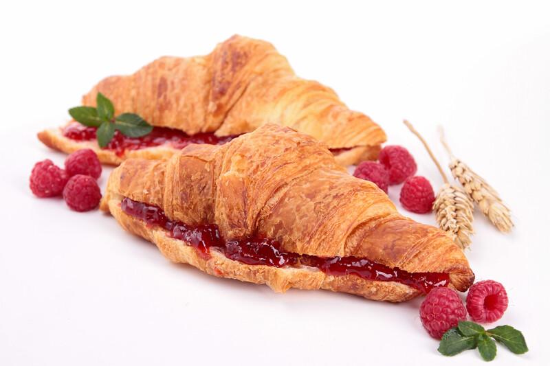 Croissant com geléia de frutas vermelhas - 80 g