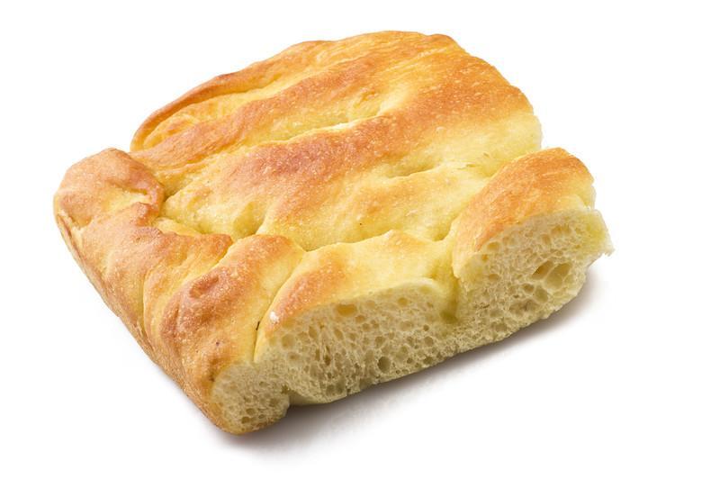 Focaccia genovesa vacía