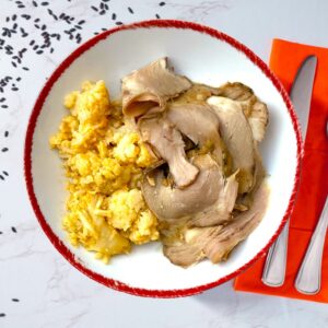 Petto di vitello con cavolfiori alla paprika - 330 g