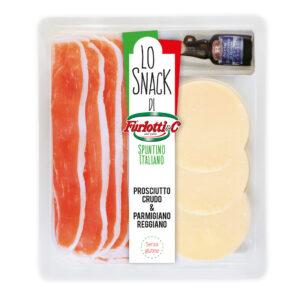 Prosciutto crudo, parmigiano reggiano e aceto balsamico - 10x80 g
