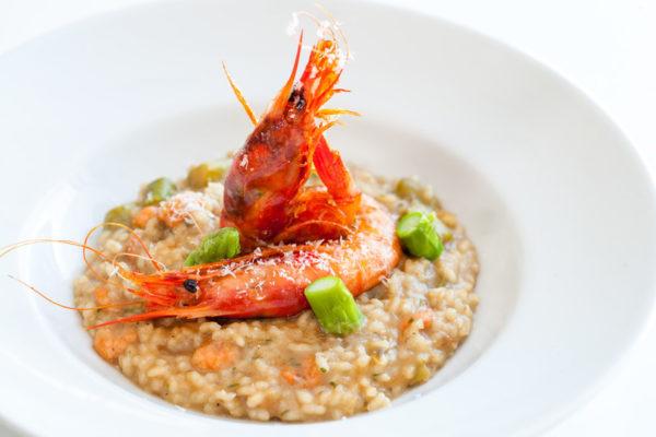 Risotto agli scampi e zucchine - 300g