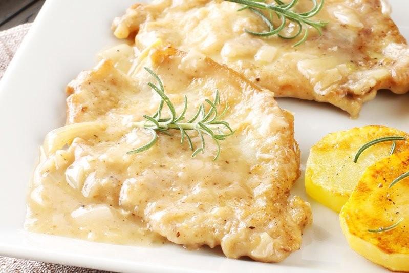 scaloppine al limone