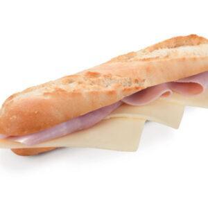 Baguette al prosciutto cotto - 8x215 g