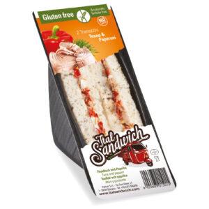 sándwich de atún y pimiento sin gluten - 6x135g
