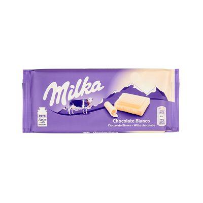 milka tavoletta al cioccolato bianco da 100 g