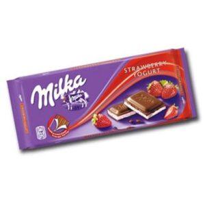 Milka tavoletta yogurt e fragola