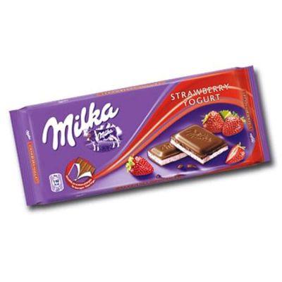 Milka tavoletta yogurt e fragola