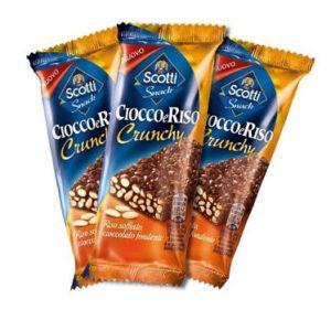 Cioccoriso Crunch – 36×25g. Riso Scotti. Confezione da 36 unità da 25 grammi cadauna. Costo unitario: euro 0,420