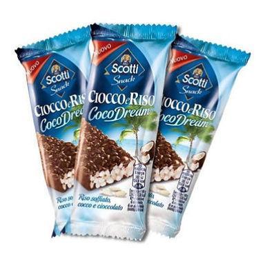 Cioccolato e riso Coco– 36×25g. Riso Scotti.