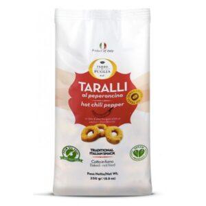 tarallini pugliesi al peperoncino – 50x45g.