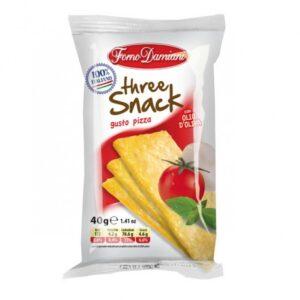 Three snack pizza - 50x40g.