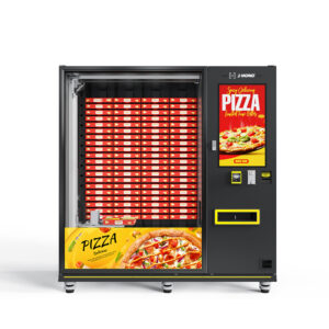 Distributore automatico di pizza con forno