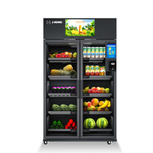 J-momo Micro Market Vending Machine Cooler Fresh Food Vending Machine Customized